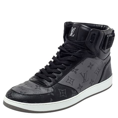 louis vuitton hightop sneakers|louis vuitton lv monogram sneakers.